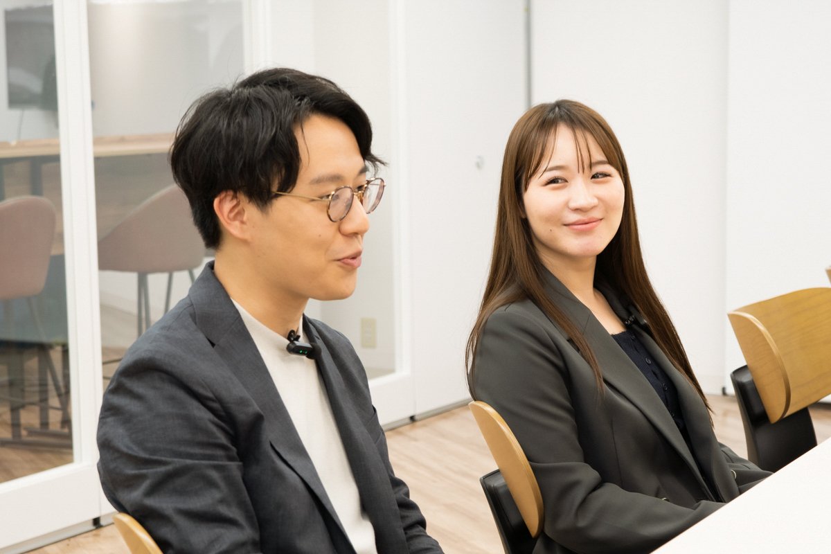 対談するギブリーの社員